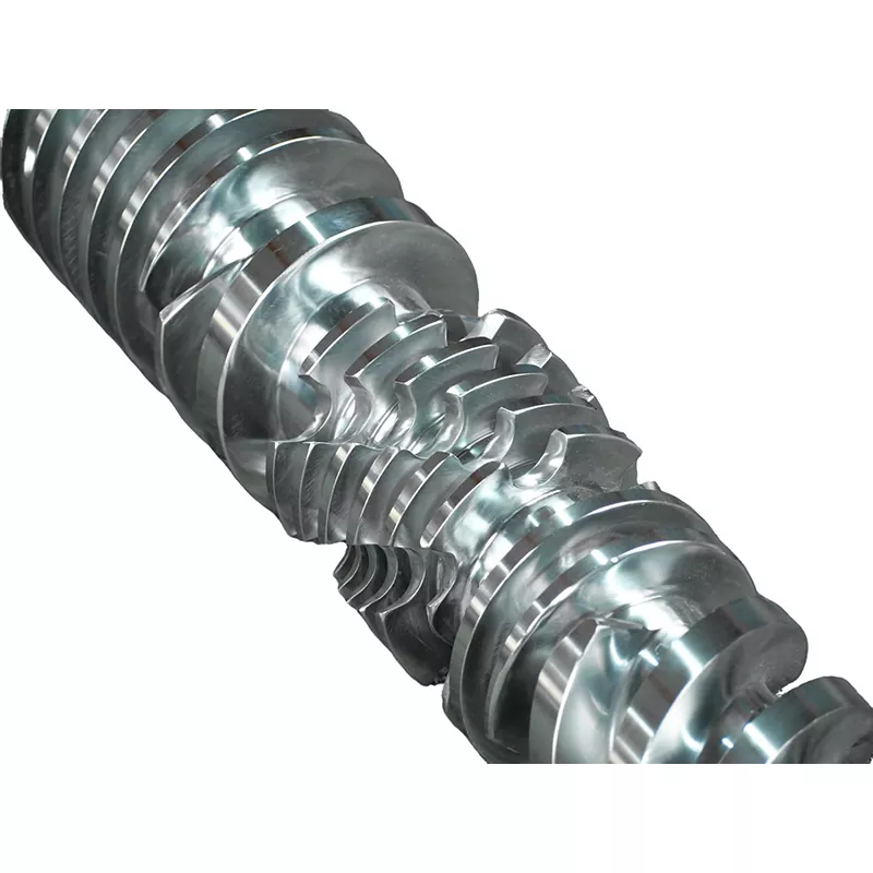 PVC-buis conisch vat met dubbele schroef