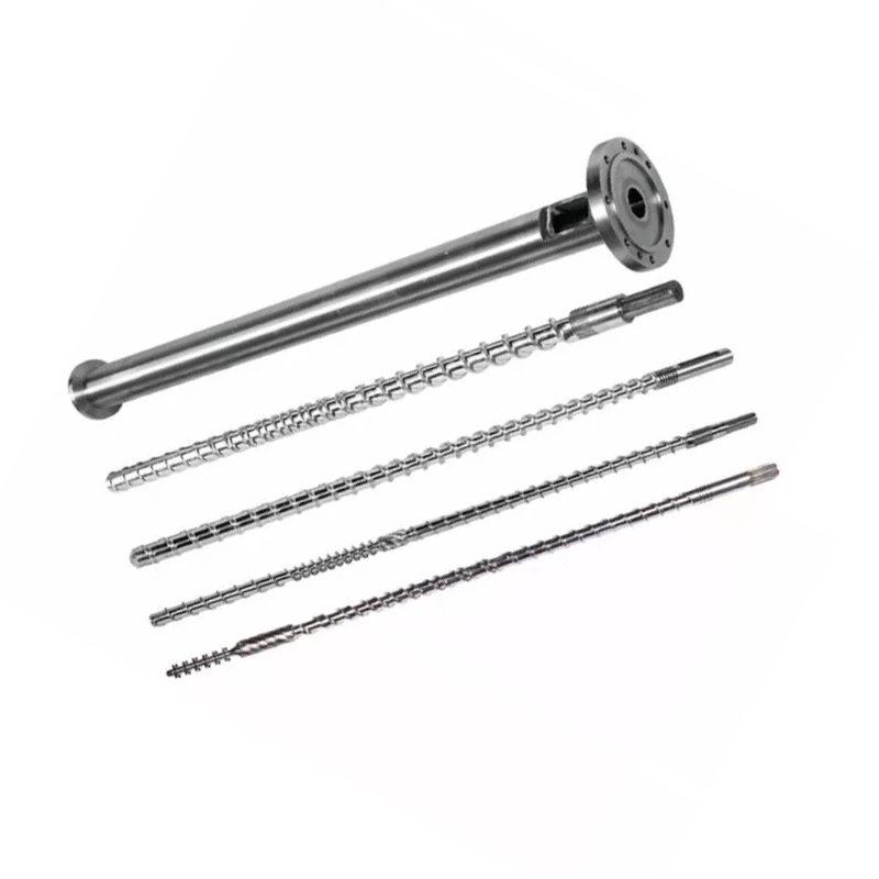 Extruder vat met enkele schroef