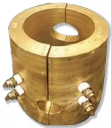 Verwarmingsring voor kunststof extrudermachine