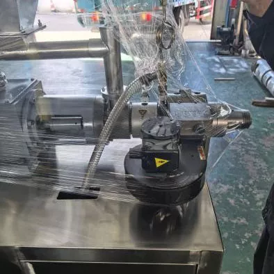 Mini-extruder met enkele schroef